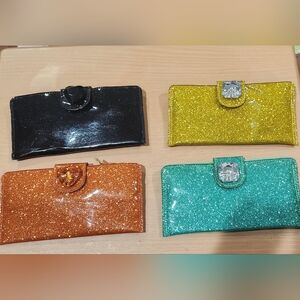 Bundle Deux Lux Glitter Patent Leather Wallet
